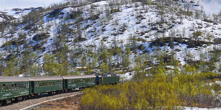 Journeying along the magnificent Flåm Railway